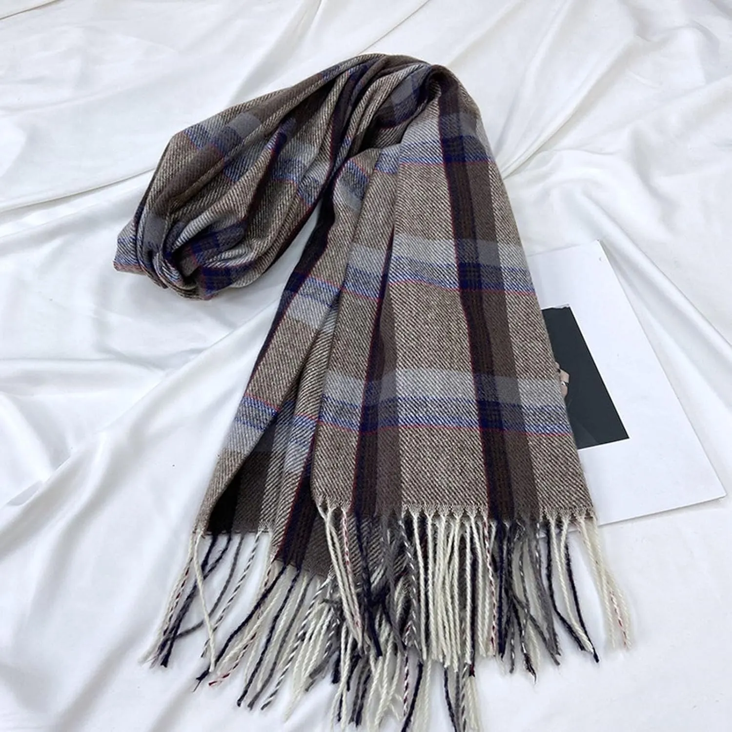 Women's Winter Scarf Fashion Pashmina Shawls and Wraps Soft Warm Breathable Scarf Comfort Fall Winter Scarf for 2024